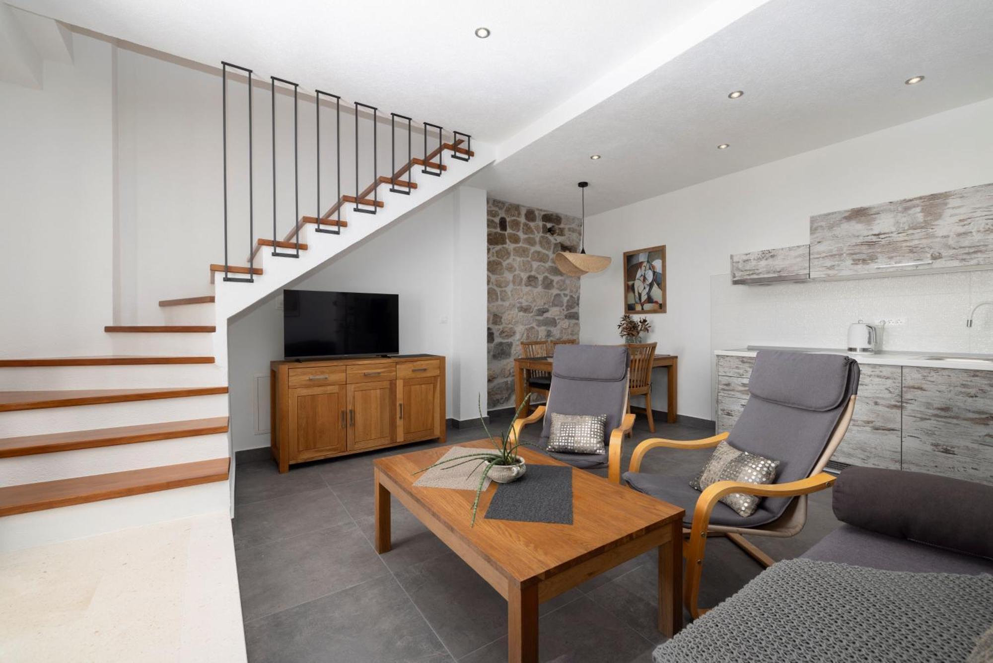 Jasminka Apartments Подгора Экстерьер фото
